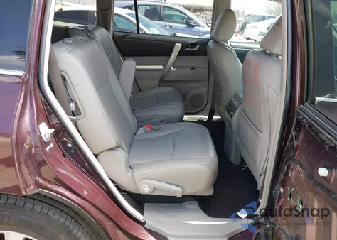 2013 Toyota Highlander Se V6 from USA, damaged, VIN 5TDBK3EH5DS270038